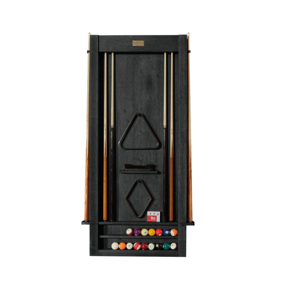 Alta Wall Mounted Cue Rack 6 (Black Ash)