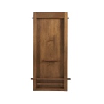 Alta Wall Mounted Cue Rack 6 (Brushed Walnut)-1