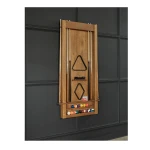Alta Wall Mounted Cue Rack 6 (Brushed Walnut)-4