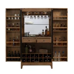 Braxton Wine Cabinet (Reclaimed Wood)-2