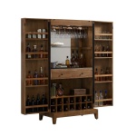 Braxton Wine Cabinet (Reclaimed Wood)-3
