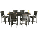 Burlington Game Table Set (Peppercorn)