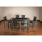 Burlington Game Table Set (Peppercorn)-4