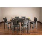 Burlington Game Table Set (Peppercorn)-5