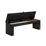 Dining Storage Bench (Black Ash) (1)