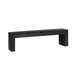 Dining Storage Bench (Black Ash) (3)