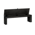 Dining Storage Bench (Black Ash) (4)