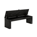 Dining Storage Bench (Black Ash) (6)