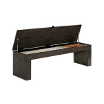 Dining Storage Bench (Charcoal)-1