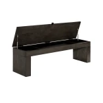 Dining Storage Bench (Charcoal)-2