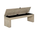 Dining Storage Bench (Natural Ash)-1