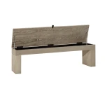 Dining Storage Bench (Natural Ash)-5