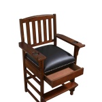 King Chair (Suede)-1