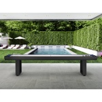 Lanai Outdoor Shuffleboard Table (Obsidian Black) (8)