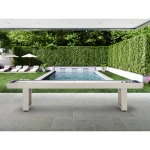 Lanai Outdoor Shuffleboard Table (Oyster Grey) (2)