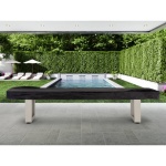 Lanai Outdoor Shuffleboard Table (Oyster Grey) (4)