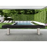 Lanai Outdoor Shuffleboard Table (Oyster Grey) (4)