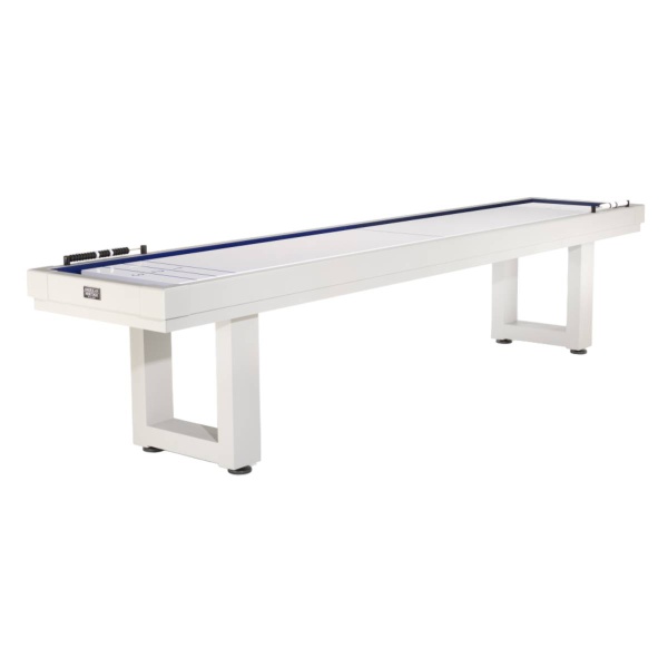 Lanai Outdoor Shuffleboard Table (Pearl White)
