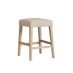 Port Royal Backless Stool (White Oak)-1