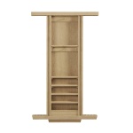 Port Royal Cue Rack (White Oak) (1)