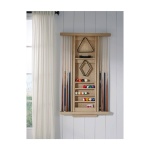 Port Royal Cue Rack (White Oak) (4)