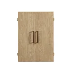 Port Royal Dartboard Cabinet (White Oak)