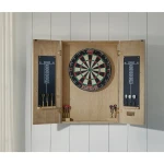Port Royal Dartboard Cabinet (White Oak) (4)