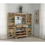 Port Royal Wine & Spirit Cabinet (White Oak) (5)