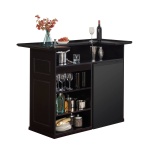 Trenton Home Bar (Black) (2)