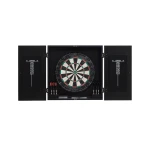 Vienna Dartboard Cabinet (Black)