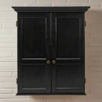 Windsor Dartboard Cabinet (Black) (2)