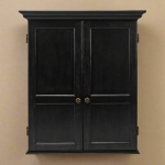 Windsor Dartboard Cabinet (Black) (3)