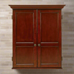 Windsor Dartboard Cabinet (Old World Mahogony) (4)